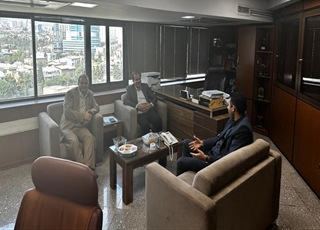 دیدار مهندس بامری، معاون توسعه دانشگاه، با مدیرکل منابع فیزیکی وزارت بهداشت و معاون تملک دارایی‌های سرمایه‌ای در راستای پیگیری پروژه‌های عمرانی دانشگاه